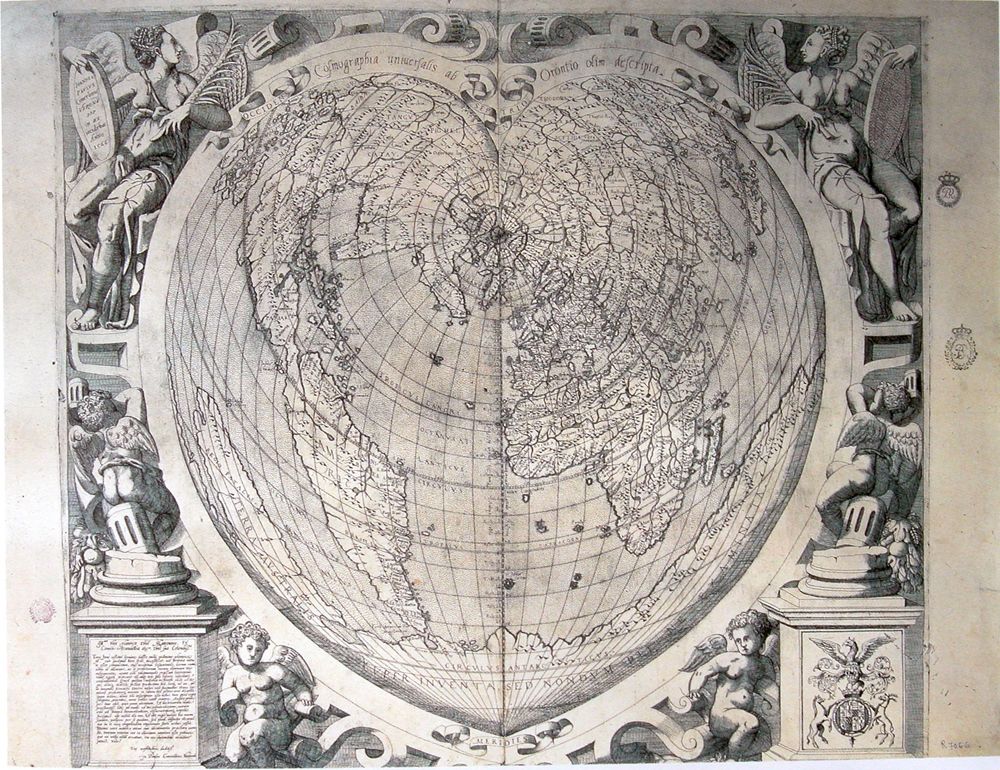 Mapa-mundo, Gian Paolo Cimerlini, 1566 – Arquipélagos
